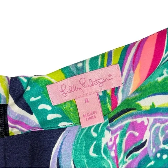 Lilly Pulitzer high waist wide leg‎ palazzo pants 4 S - Picture 4 of 8